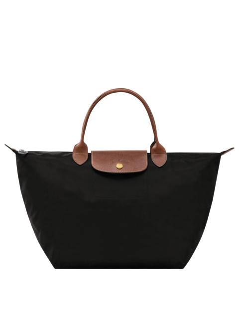 Le Pliage Original M Handbag Black - Recycled canvas
