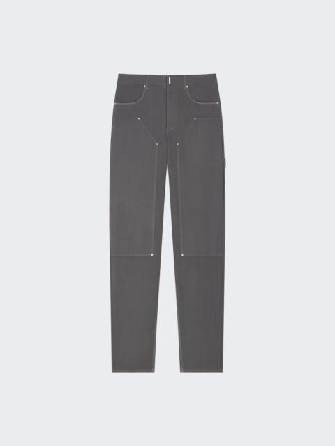 Studded Carpenter Pants Medium Grey