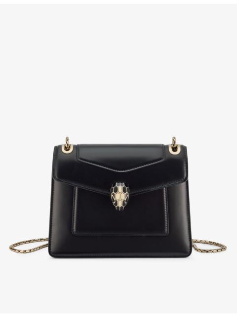 Serpenti Forever leather cross-body bag