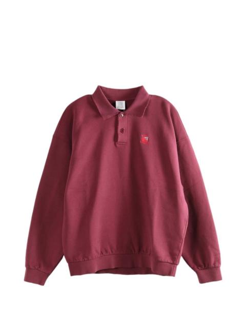 embroidered polo shirt