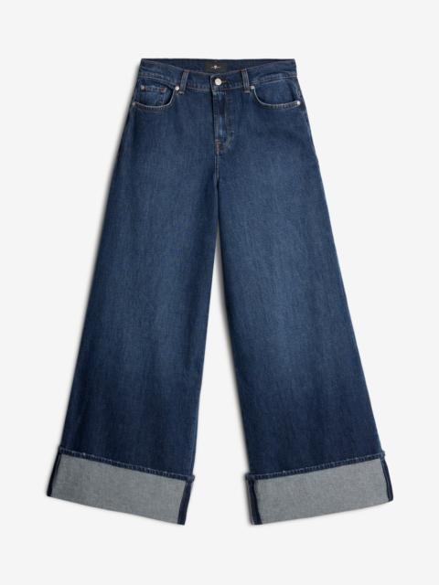 MANKIND Marie Cuffed Wide Leg in Radar