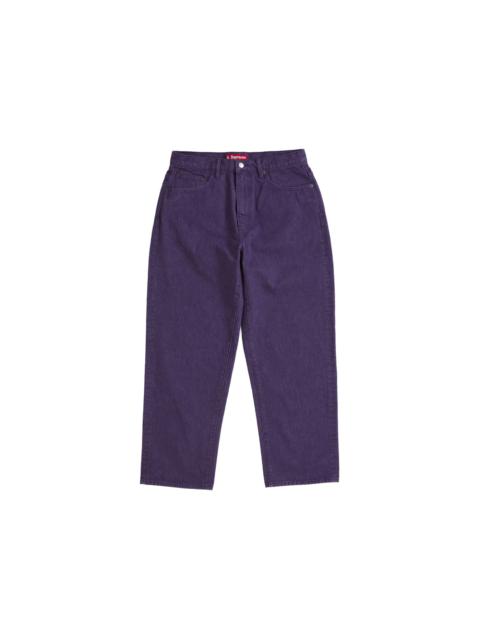 Supreme Baggy Jean (SS25) Purple