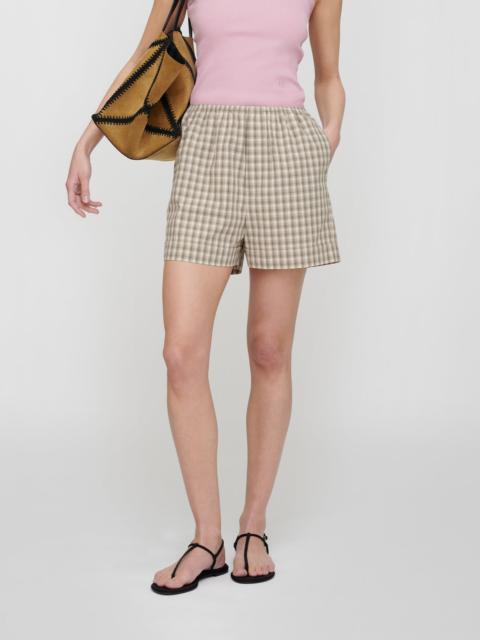 Checked Shirting Shorts