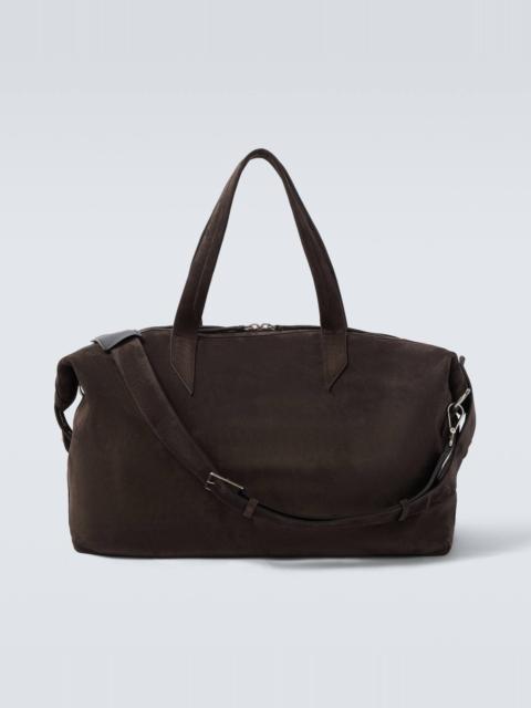 Nomad suede duffel bag