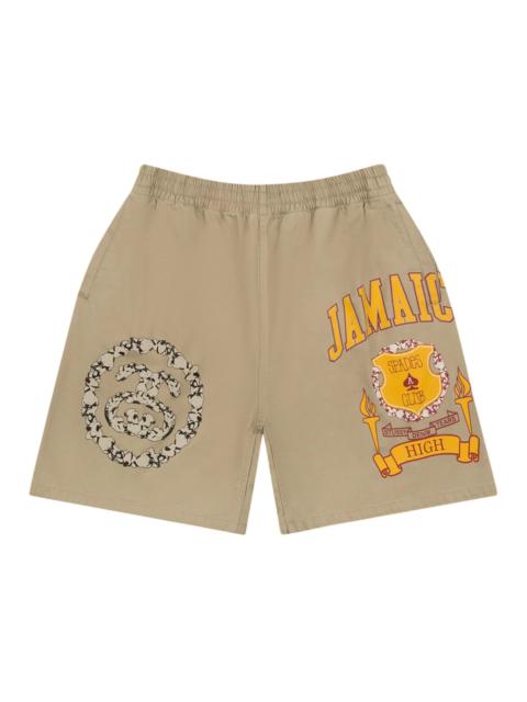 Denim Tears x Stussy Jamaica High Khaki Short Brown