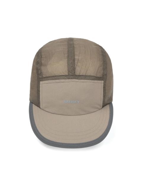 logo-print trail cap