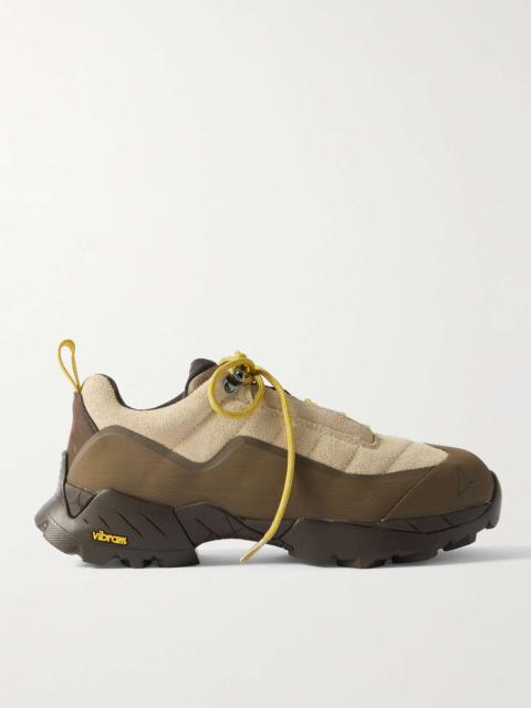 Katharina Rubber and Suede Hiking Sneakers