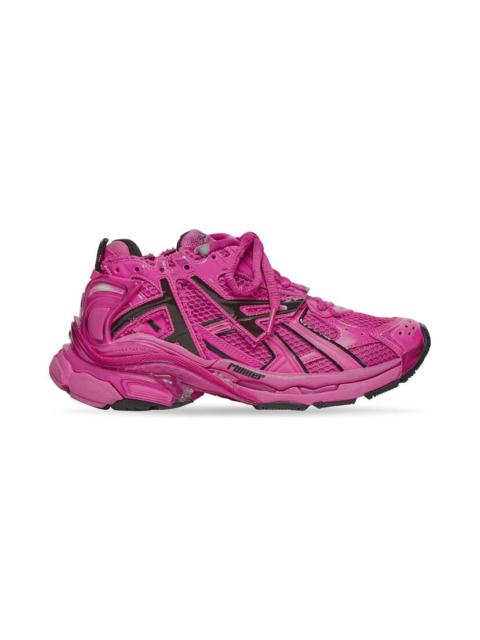 Women's Runner Sneaker  in Dark Pink