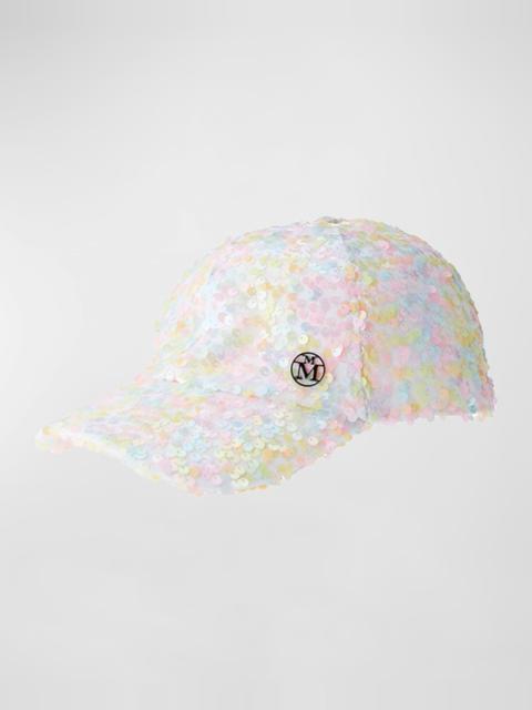 Pastel Sequins Baseball Hat