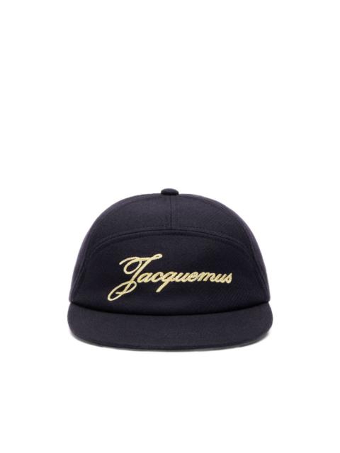 embroidered-logo cap