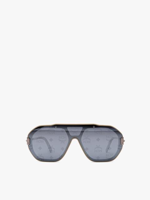 Geometric Shield Sunglasses