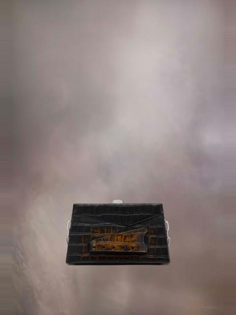 Snatched shoulder clutch bag small