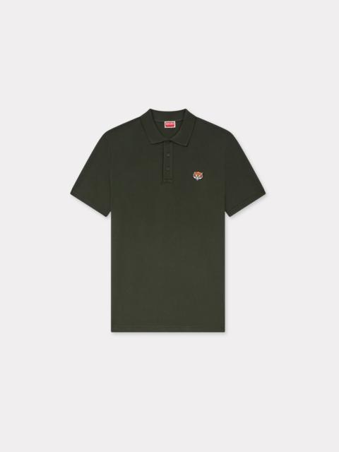 'KENZO Happy Tiger' embroidered slim polo in cotton