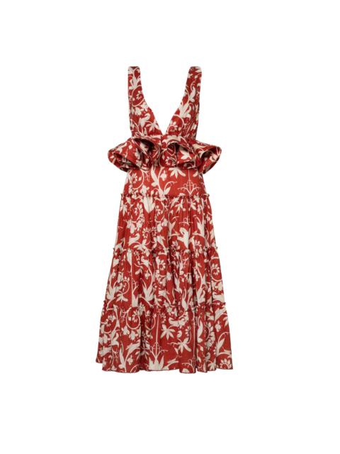 Lago Maiz Midi Dress