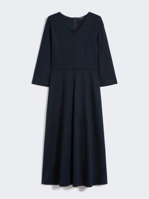ORIONE Piqué jersey dress