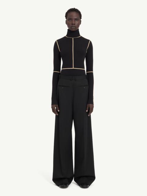 Long-sleeve bodysuit