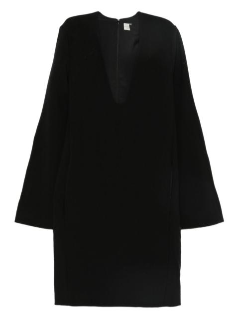 bell-sleeve mini dress