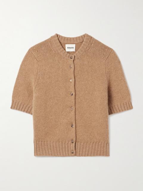 Nora Cropped Cashmere-blend Cardigan