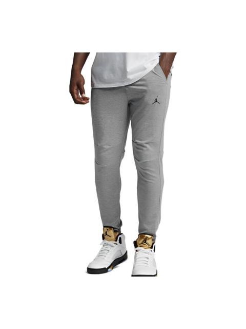 Air Jordan Elastic Waistband Bundle Feet Sports Pants Men's Grey 835845-063