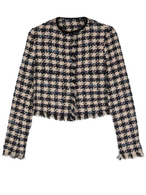 cropped tweed jacket