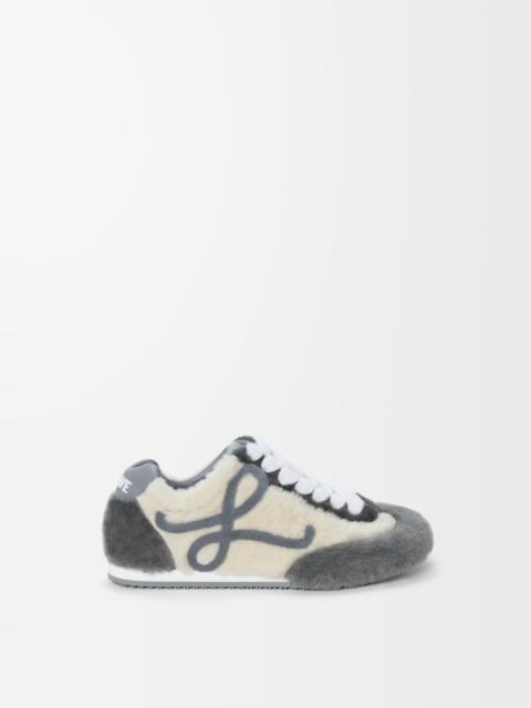 Ballet Runner 2.0 in shearling