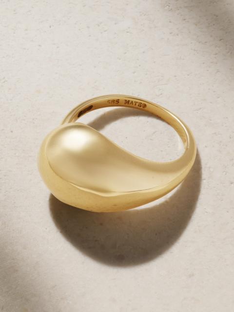 Agua 14-karat Gold Ring