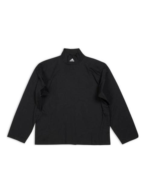 Balenciaga / Adidas High Neck T-shirt in Black