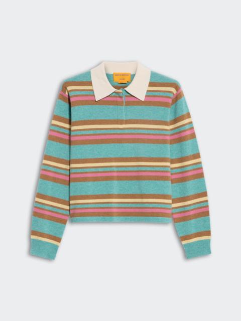 Cropped Stripe Rugby