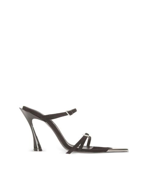 Fang 95mm leather sandals