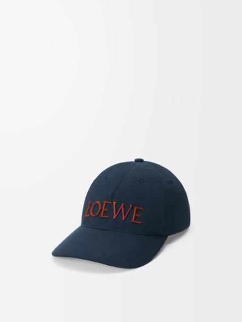 LOEWE cap in canvas