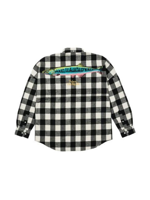 Palace That Big Eh Shell Shirt Black Check