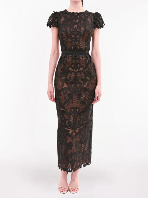 NOCTURNES MIDI DRESS