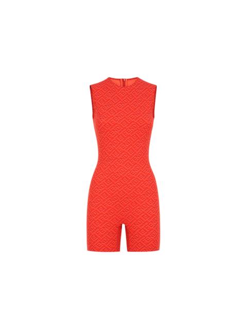 Fendi x SKIMS Sleeveless Mid Thigh Bodysuit Georgia