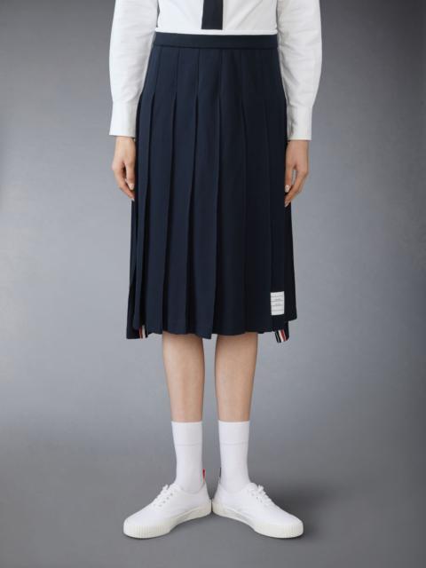 Cotton Pleated Skirt