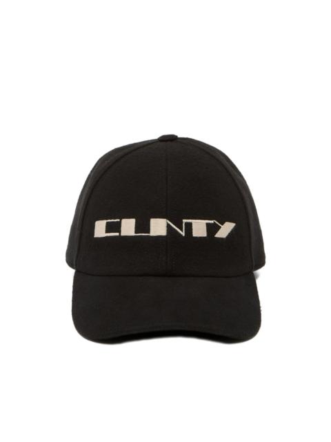 logo-embroidered baseball cap
