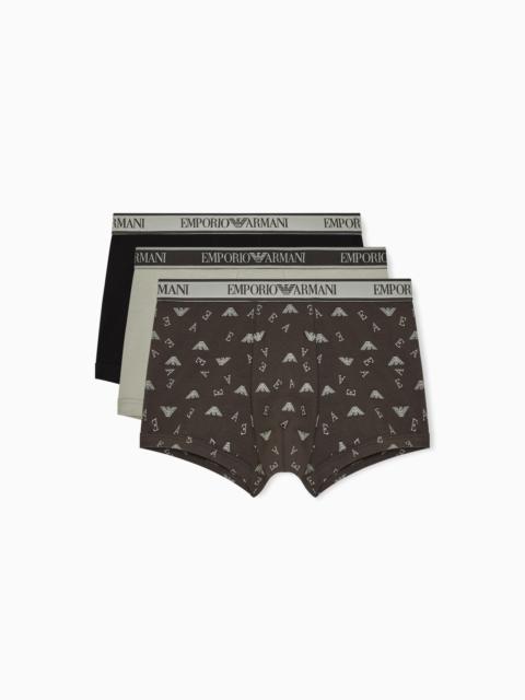 THREE-PACK OF BOXER BRIEFS WITH CORE LOGO WAISTBAND