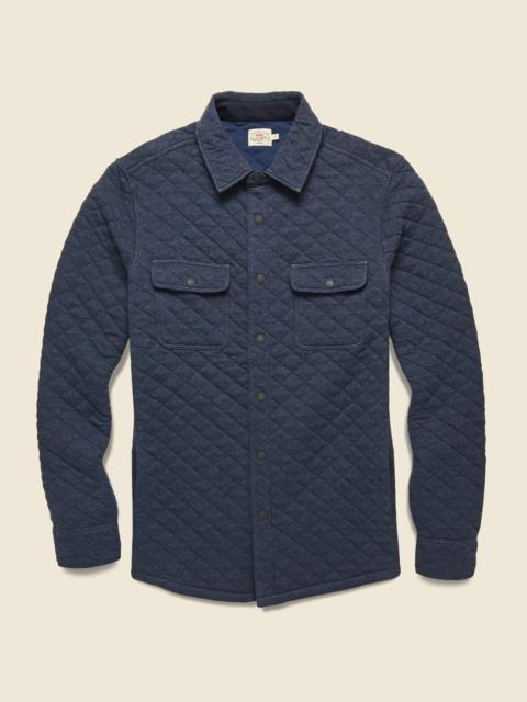 Epic Quilted Fleece CPO - Navy Melange
