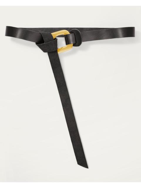 Ines Leather Tie Belt