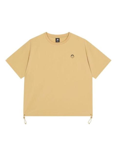 New Balance x Noritake Unisex Printing Round-neck Khaki AMT12387-MSU