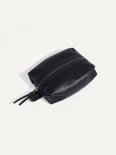 ZAZOU TOILETRY CASE  -  BLACK LISCIO
