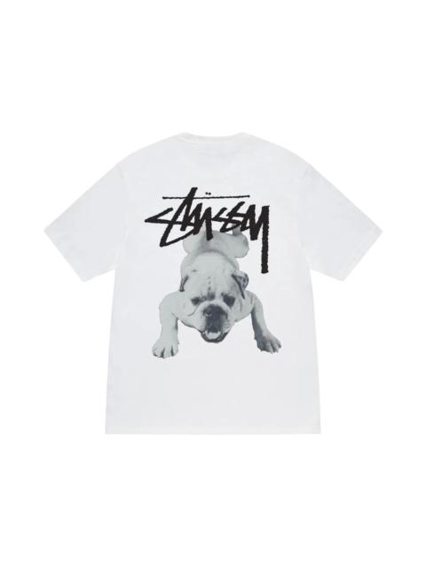 Stussy Stock Dog Tee White