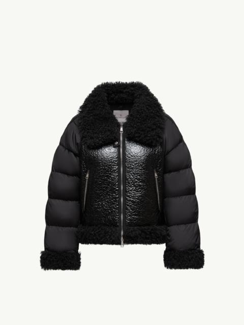 Rubrouk Teddy-Trimmed Short Down Jacket