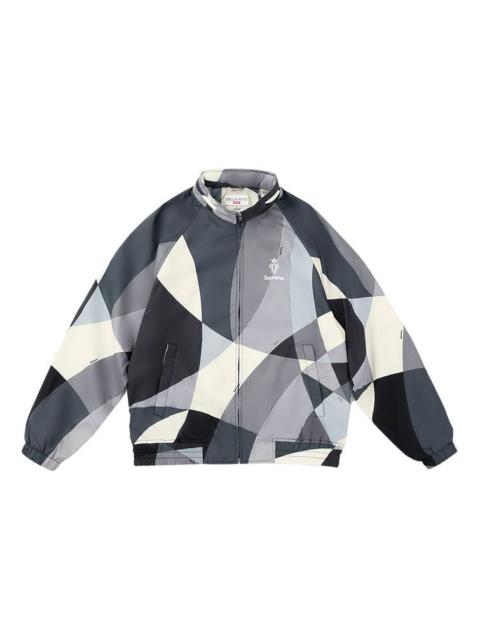 Supreme x Emilio Pucci Sport Jacket 'Black Grey White' SUP-SS21-781