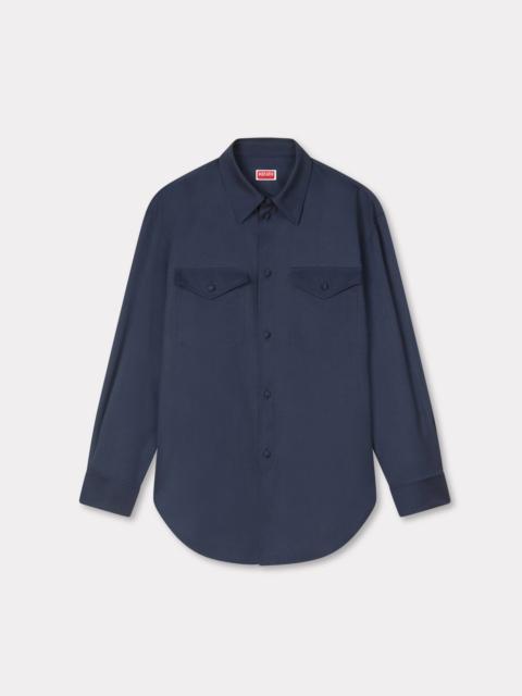 Overshirt in virgin wool