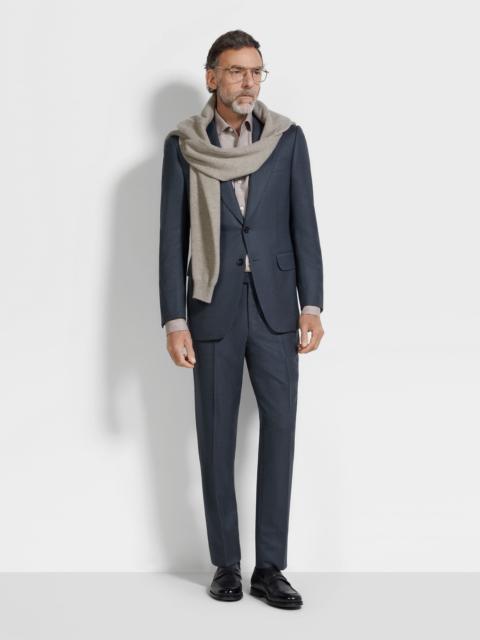 TEAL BLUE 15MILMIL15 WOOL SUIT