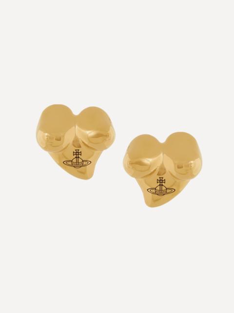 Gold-Tone Mimosa Stud Earrings