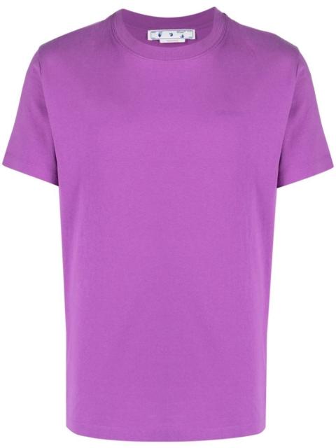 logo-print detail T-shirt