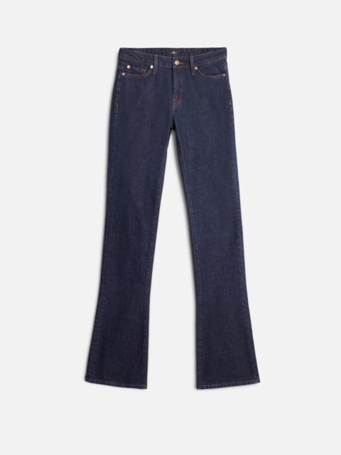 LOW SKINNY BOOT in Denim Rinsed Indigo