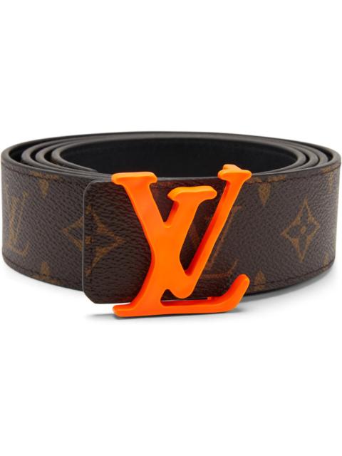 Louis Vuitton Shape Belt Monogram 40MM Brown