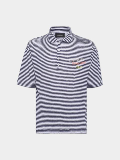 SUMMER LOVERS LOOSE FIT POLO